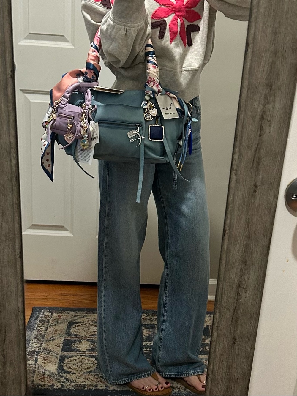 ❌SOLD❌NWT We The Free Baby Emerson w/ Included Micro Emerson, Charms, & Scarf - Picture 6 of 16